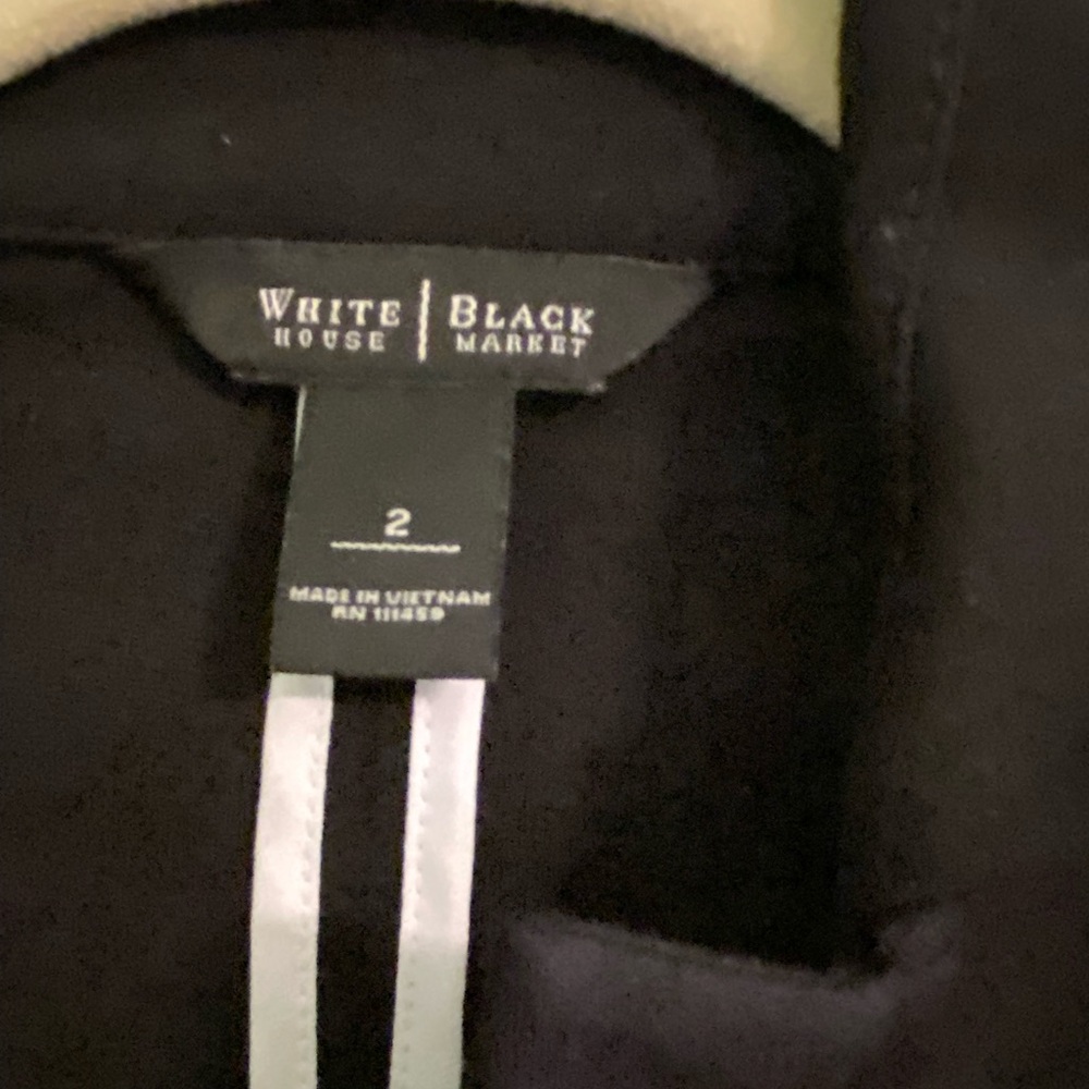 White House Black Market Classic Black Blazer